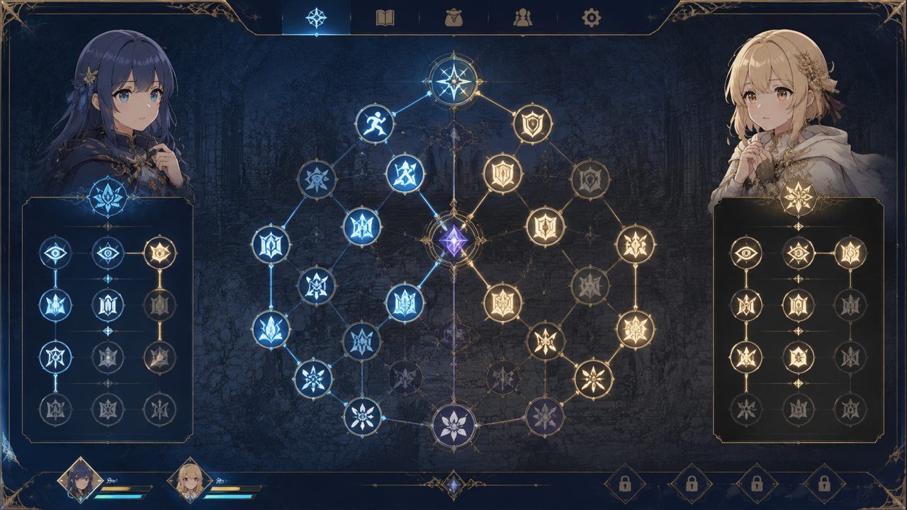回忆 角色路线 专题图 2